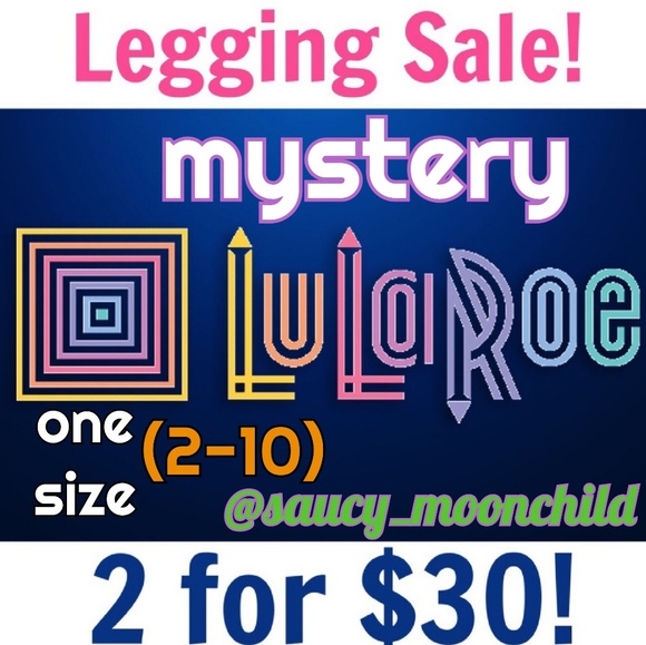 LuLaRoe Pants - (2)Pair Lularoe One size (2-10) leggings bundle LuLaRoe Pants - (2)Pair Lularoe One size (2-10) leggings bundle